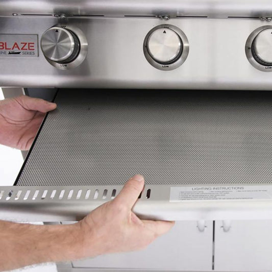 Blaze BLZ-5-DPFG Drip Tray Flame Guard for 5-Burner Traditional or LTE Gas Grill