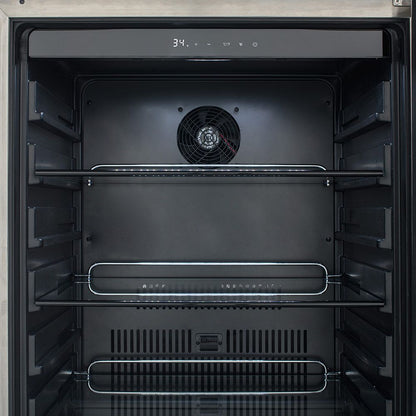 Blaze 24-Inch 5.5 Cu. Ft. Outdoor Rated Compact Refrigerator - BLZ-SSRF-5.5